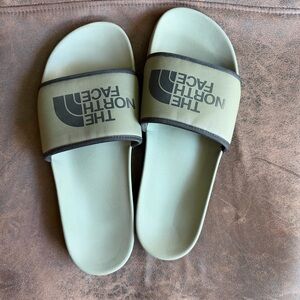 The North Face Olive Slides